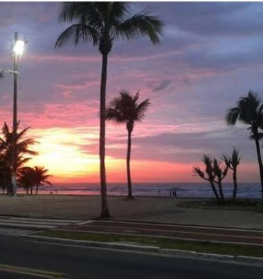 Apto Ocian Centro Praia Grande Exteriér fotografie