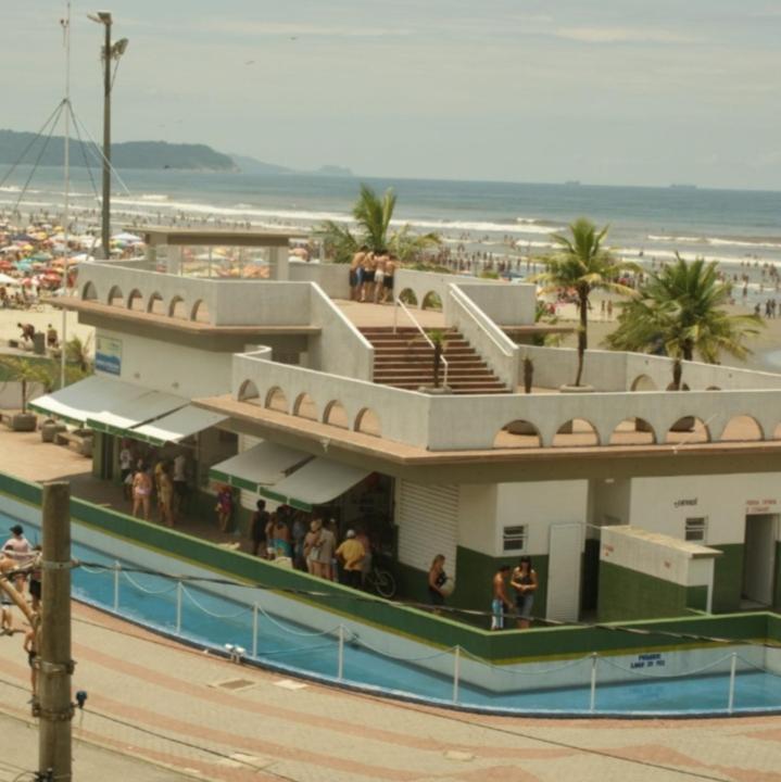 Apto Ocian Centro Praia Grande Exteriér fotografie